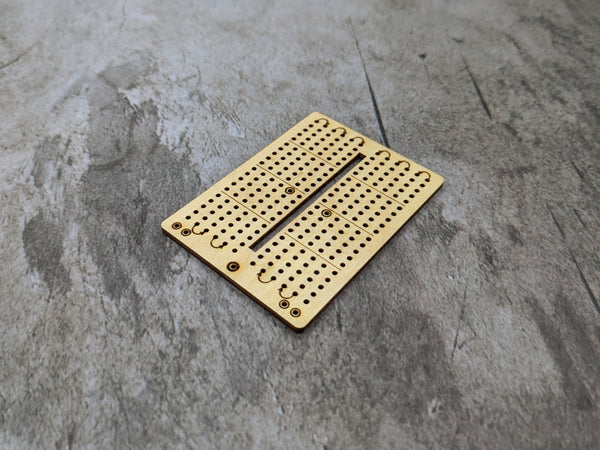 Micro Cribbage Board - Ultralight backpacking