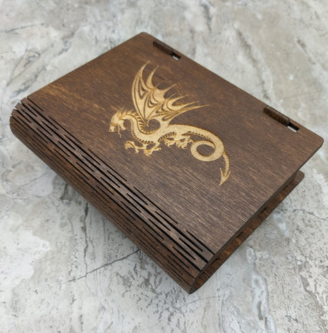 Dice Box - Solid Wood with Living Hinge