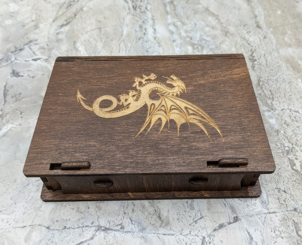Dice Box - Solid Wood with Living Hinge – MIY Olympia