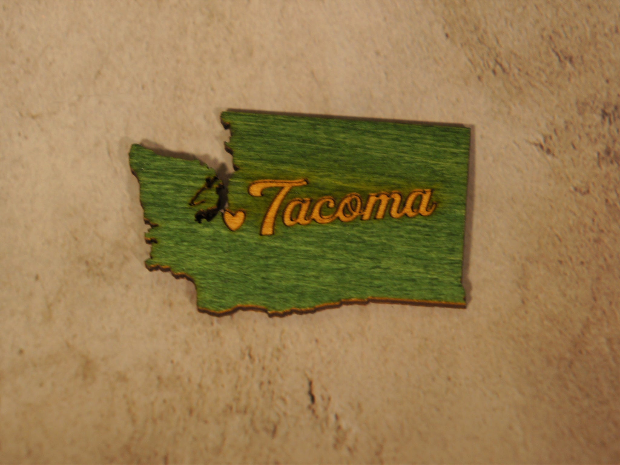 Magnet - Wood Tacoma design