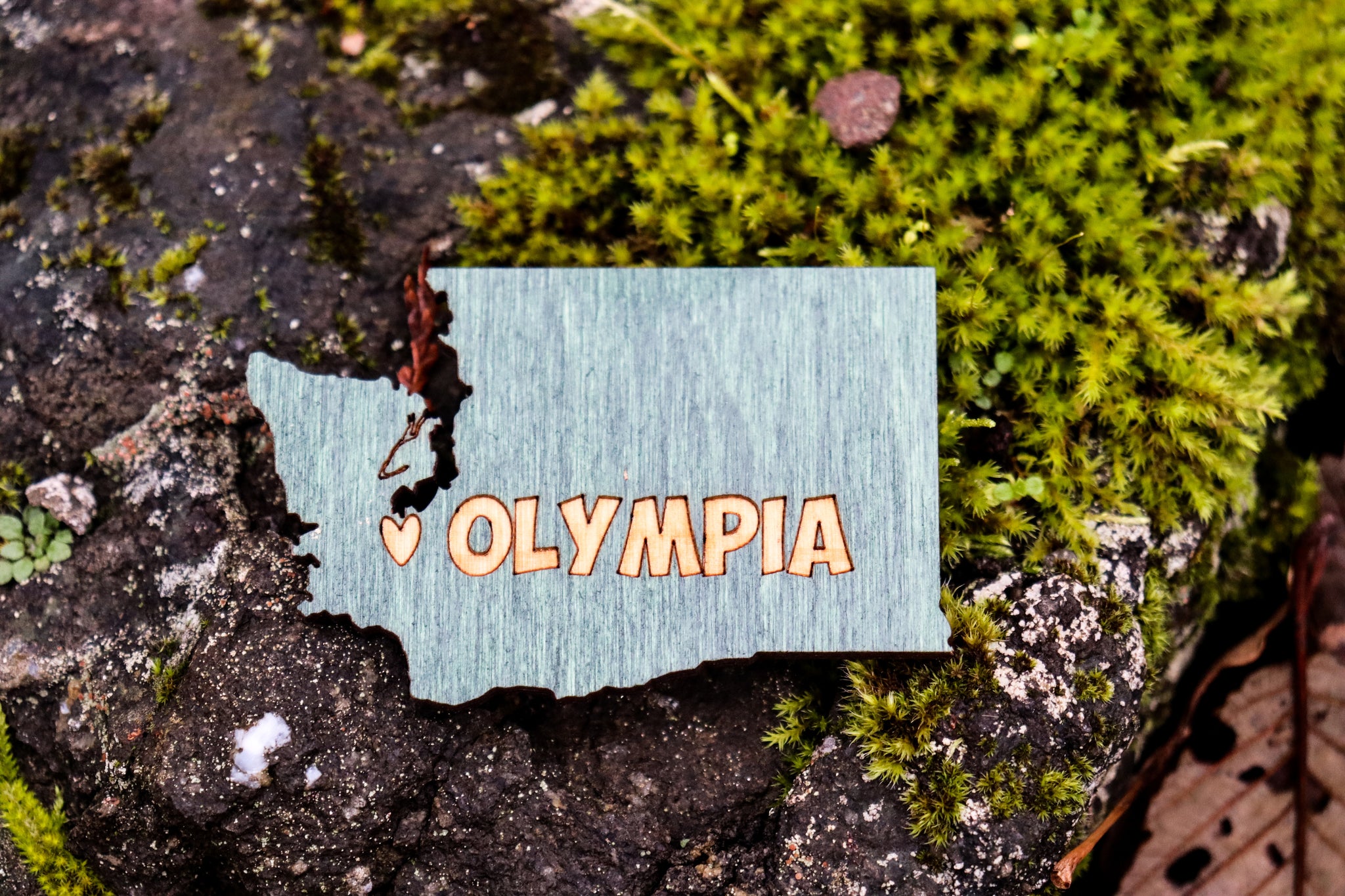 Magnet - Wood Olympia design
