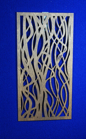 Wood Panel Wall Art - flowing design