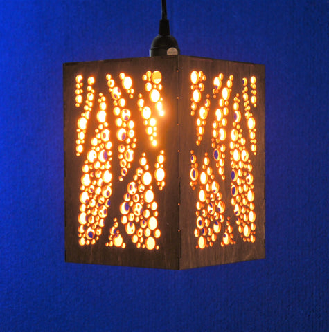 Hanging Lamp - Bubble Leaf design
