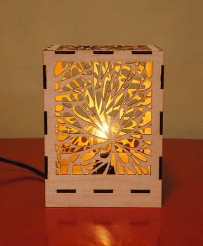 Desk Lamp - Flower Burst design